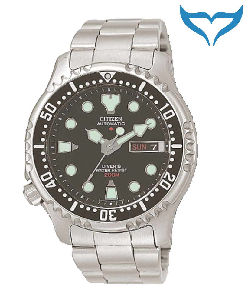 Citizen Promaster Marine TaucherUhr NY0040-09EEM 20bar schwarz Set Uhr NY0040 Ne – Bild 4