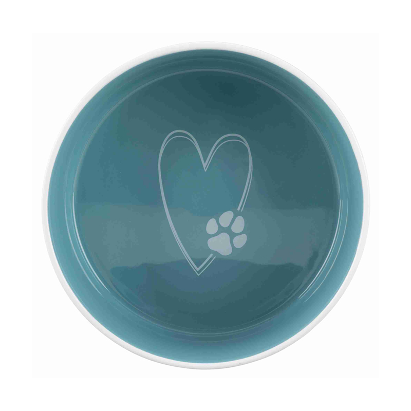 Keramiknapf, blau „All you need is love an a dog“ (0,3 l, 0,8 l, 1,4 l) – Bild 4