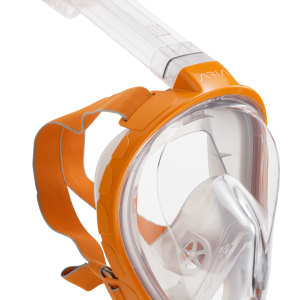 Ocean Reef ARIA Classic Schnorchelmaske Full Face Snorkeling Mask S/M L/XL orange