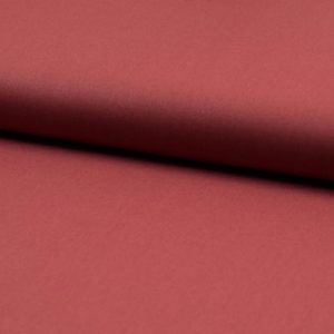 Baumwollstoff, unifarben Rost – Organic Cotton