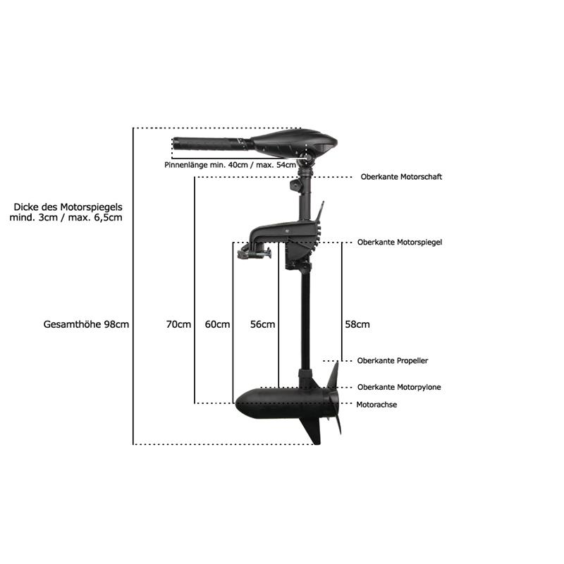 Haswing Osapian 55 S Kurzschaft / 660W 12V – Bild 3