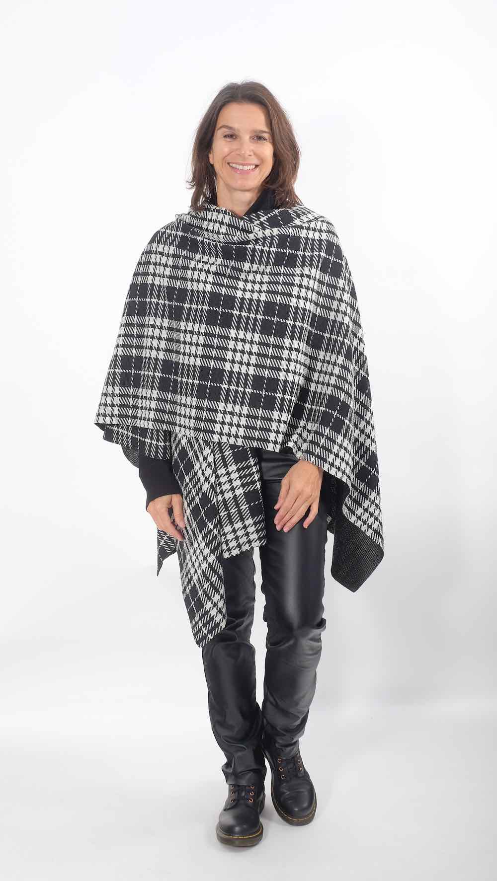 Jersey, Ottoman, große Musterung Glencheck Karo – Bild 4