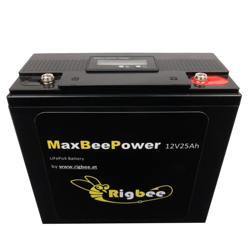 Rigbee MaxBeePower 12V25Ah LiFepo4 – Bild 2