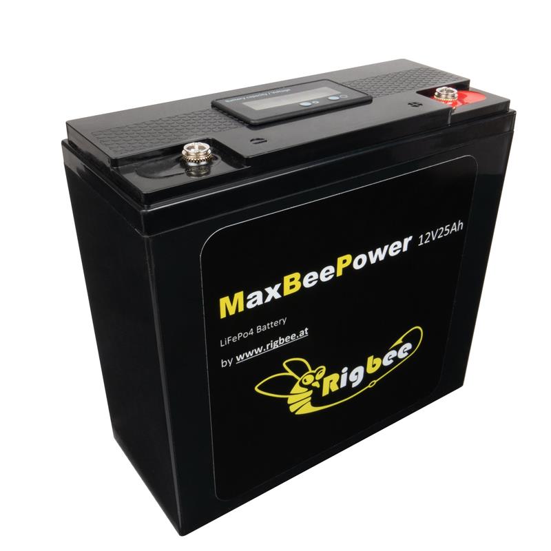 Rigbee MaxBeePower 12V25Ah LiFepo4 – Bild 3
