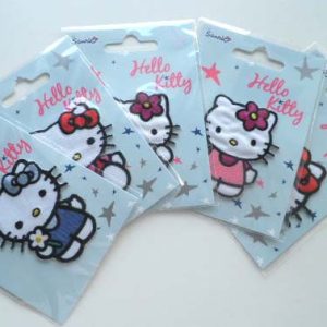 Aufnäher, Bügelbild “Hello Kitty”, 5 Stück