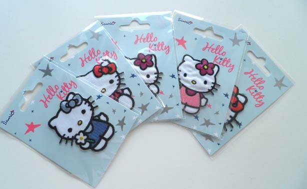 Aufnäher, Bügelbild “Hello Kitty”, 5 Stück – Bild 2