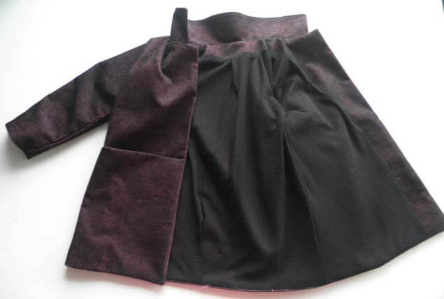 Wirkfutter / Meshfutter, Blau – Bild 3