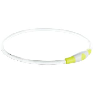 Flash Leuchtring USB, bis zu 6 Stunden Dauerlicht, Größenanpassung durch einfaches Zuschneiden, rot, blau (bis max. 40cm)