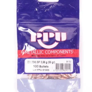 200 Geschosse, Prvi Partizan Kal. .22 (.224″), Teilmantel 3,5g/55gr, zum Sonderpreis!