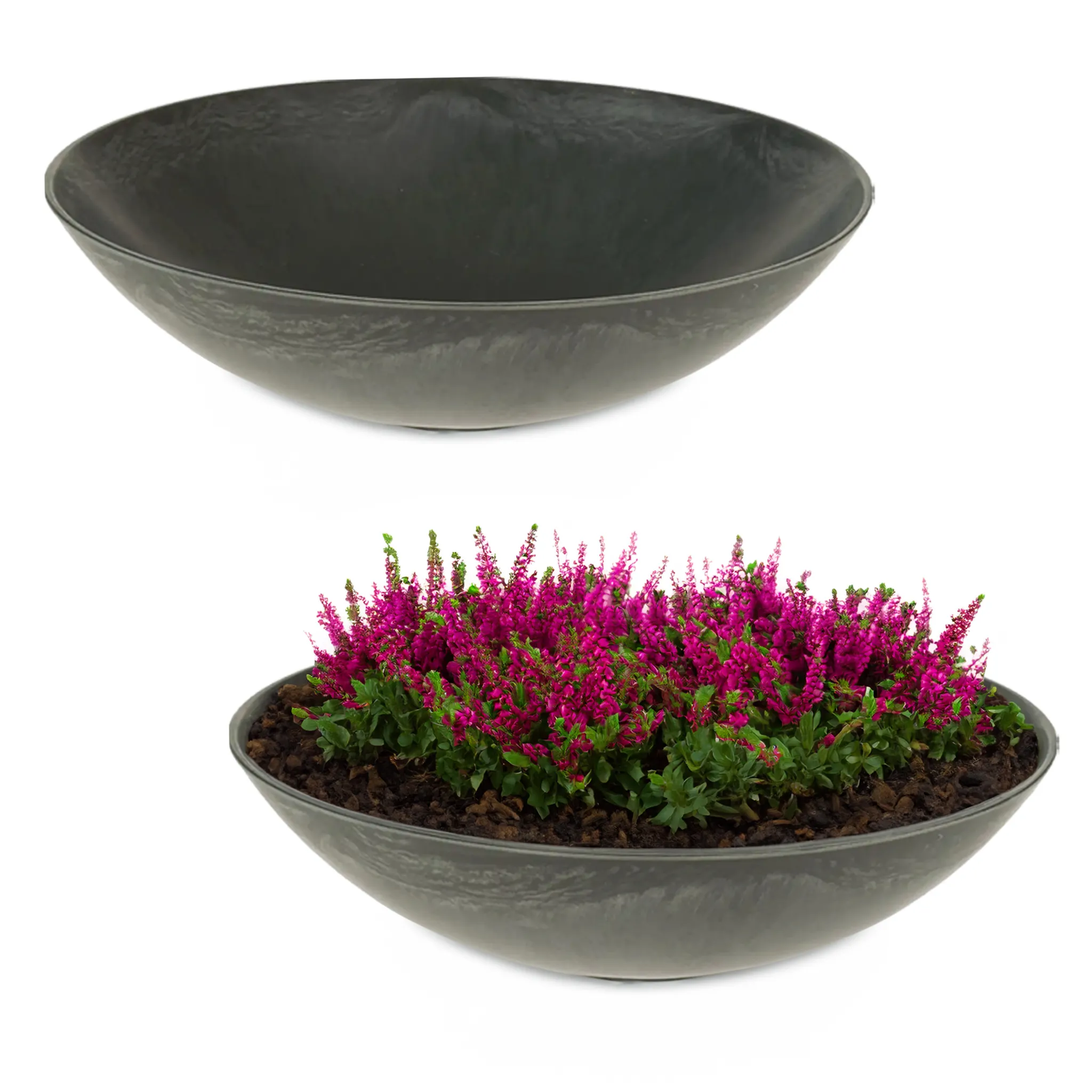 Pflanzschalen für draußen – Dekoschalen viele Farben & Größen – Bild 6