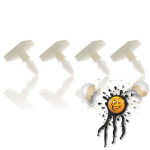 3mm Platinen PCB Klebe Abstandhalter HC-13 12.9 mm adhesive Standoff