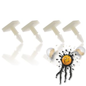 3mm Platinen PCB Klebe Abstandhalter HC-16 15.8 mm adhesive Standoff