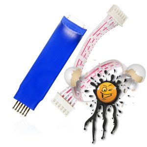 Pogo Pin Test Flash Programmier 6 Pin Adapter 2,00mm Pitch + JST-XH Kabel 20cm