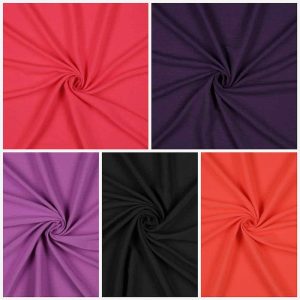 Polyester / Baumwollstoff, unifarben – Papillon