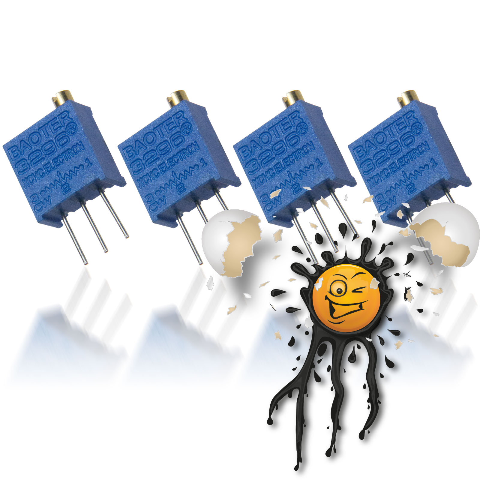 4 x Potentiometer 3296 50K Set – Bild 4