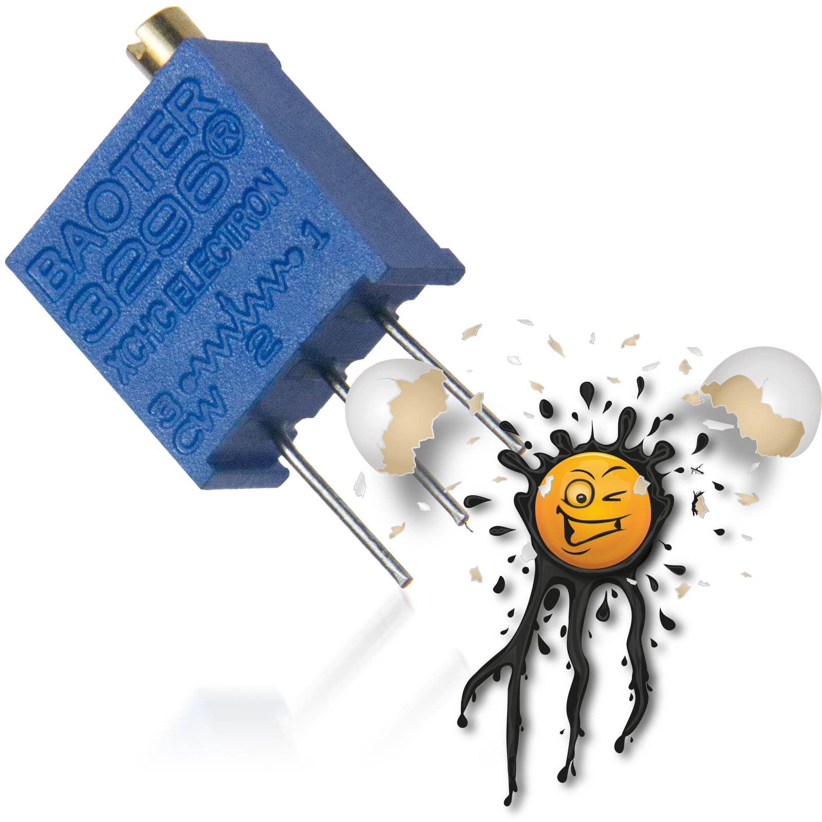 4 x Potentiometer 3296 50K Set – Bild 3