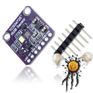 TCS34725 RGB Licht Light Farbe Color integr. IR Filter Sensor