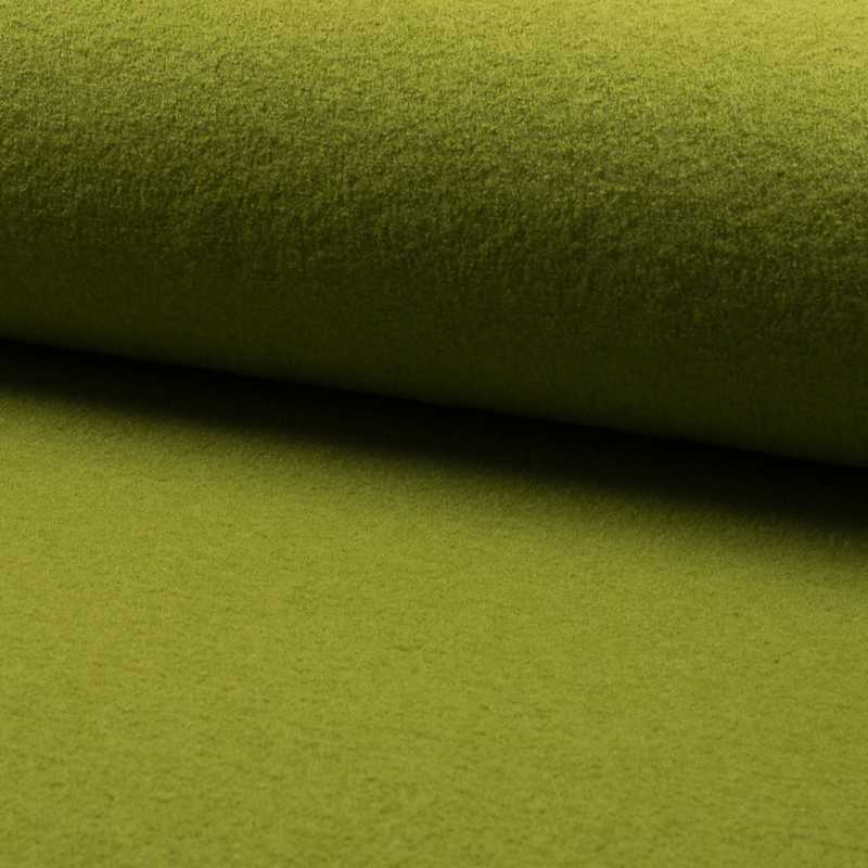 Wollstoff, gekochte Wolle, Wollwalk, Kiwi