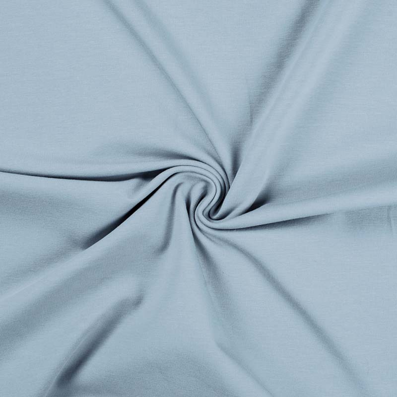 French Terry Stoff – Sommersweat, Babyblau