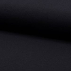 French Terry Stoff – Sommersweat, Schwarz