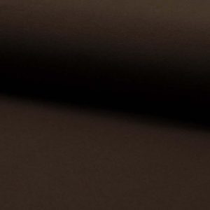 Jersey, unifarben Braun