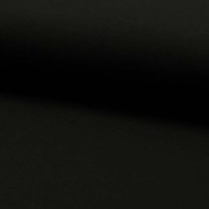 Mischgewebe, Slinky Jersey – extra leicht, unifarben Schwarz
