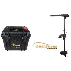 Rigbee Akkubox 12V50Ah LiFePo4 + Haswing Protruar 1.0