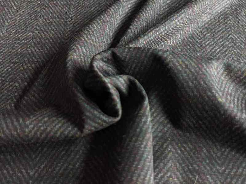 Jersey, Punta Roma, Romanit – Braun / Grau / Zackenmusterung – Bild 7