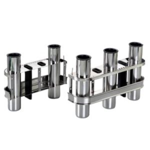 Angelrutenhalter aus rostfreiem Edelstahl