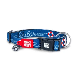 GOTCHA! SMART ID – „Sailor“ Halsband Max & Molly (weiches Neopren), M