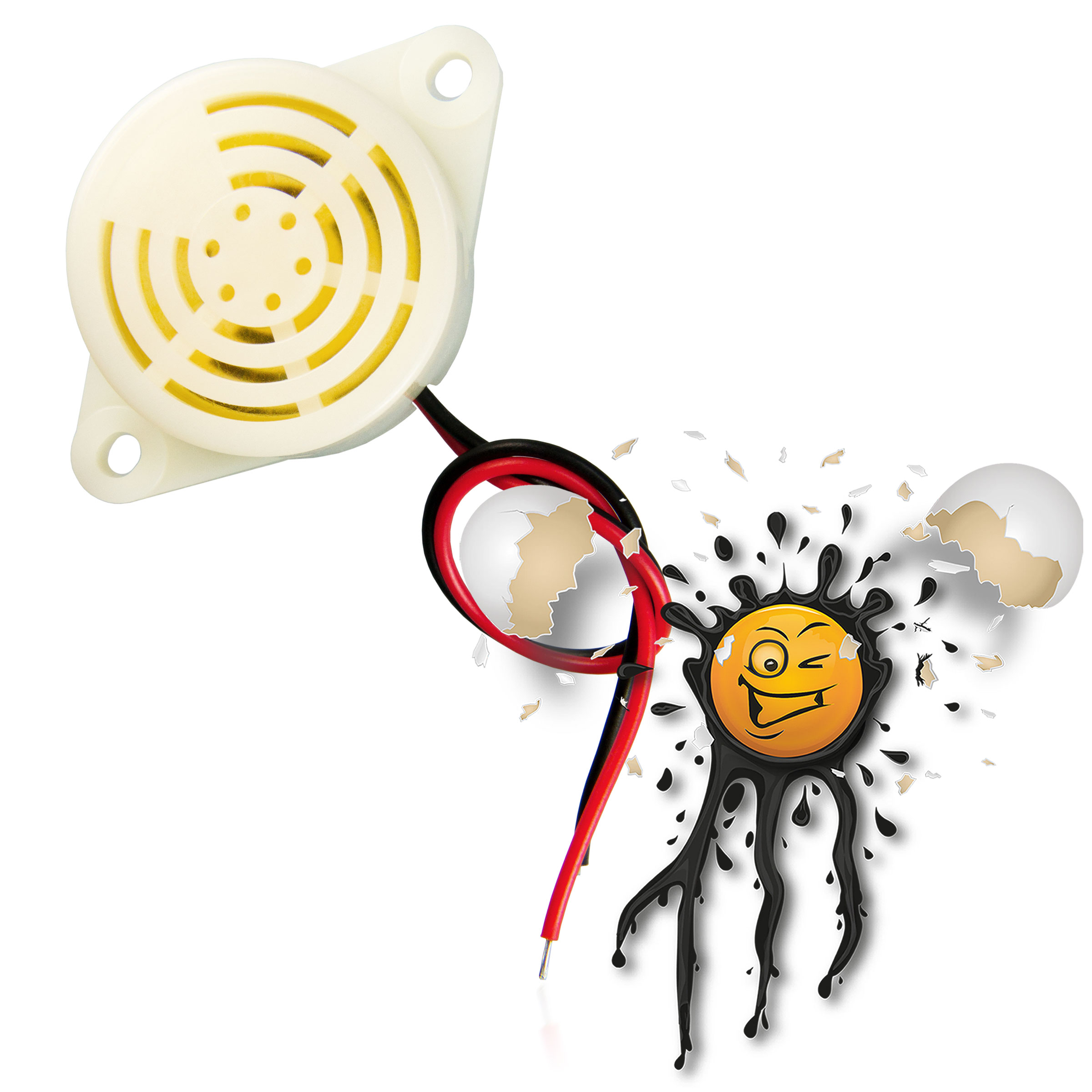 SFM27 Piezo Alarm Signal Buzzer aktiv 3-24 SFM27-I permanent – Bild 2