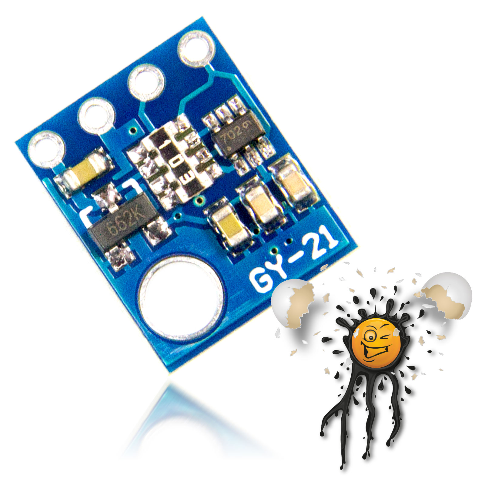 SHT21 GY-21 Si7021 Temperatur Feuchtigkeit Sensor – Bild 4