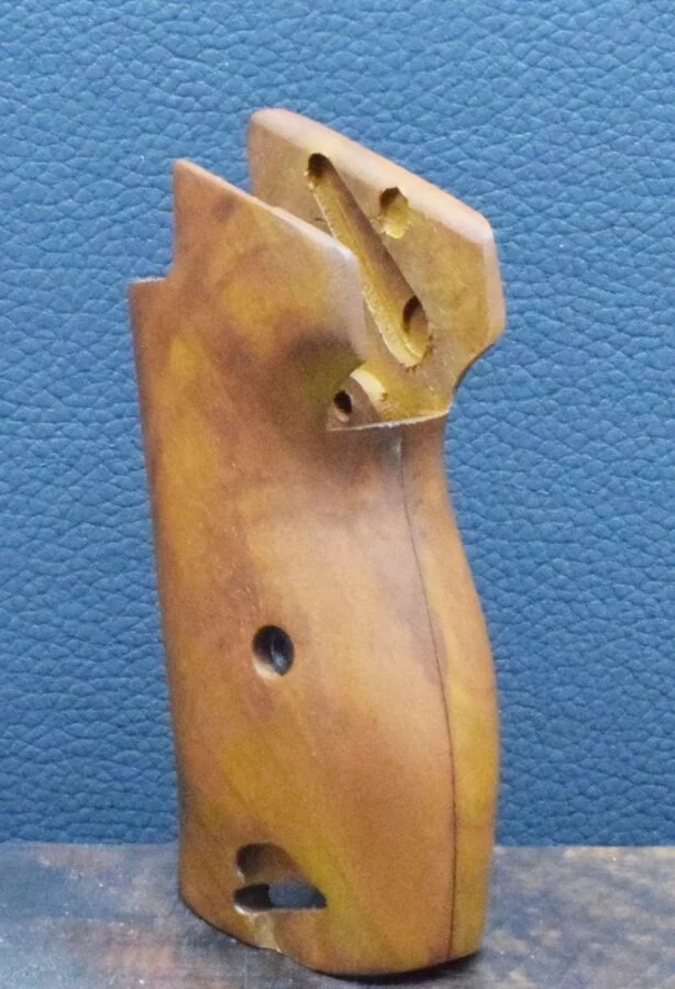 SIG, P 210, Ausführung 18, glatt, braun, Nußbaum – Bild 4