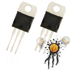 2 x STP16NF06L Mosfet TO220