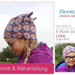 Mütze, Knotenmütze mit Abnähern unisex “LUKA” [Digital]