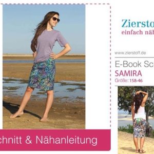 Rock, Bleistiftrock “SAMIRA”, Gr. 158 – Damengr. 46 – inkl. 2 Schnitte [Digital]