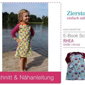 Kleid / Shirt  “RHEA” – Schnitt & E-Book, Gr 110 – 152 [Digital]
