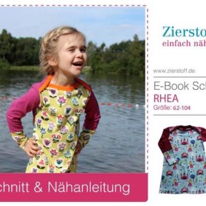 Kleid / Shirt  “RHEA” – Schnitt & E-Book, Gr 62 – 104 [Digital]