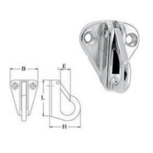 Fender-Haken Nirosta A4