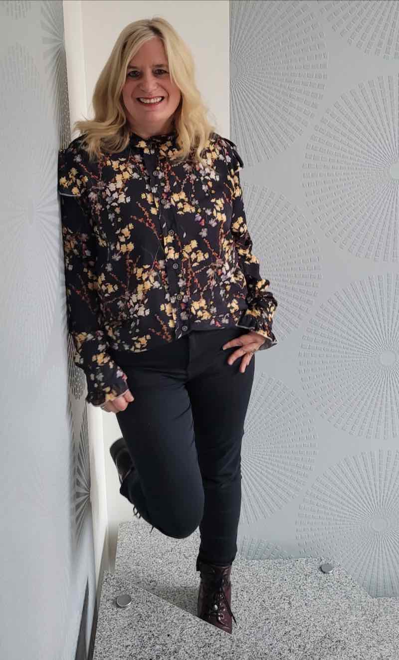 Bluse “ELLEN”, Gr. 158 – Damengr. 46 – Bild 9