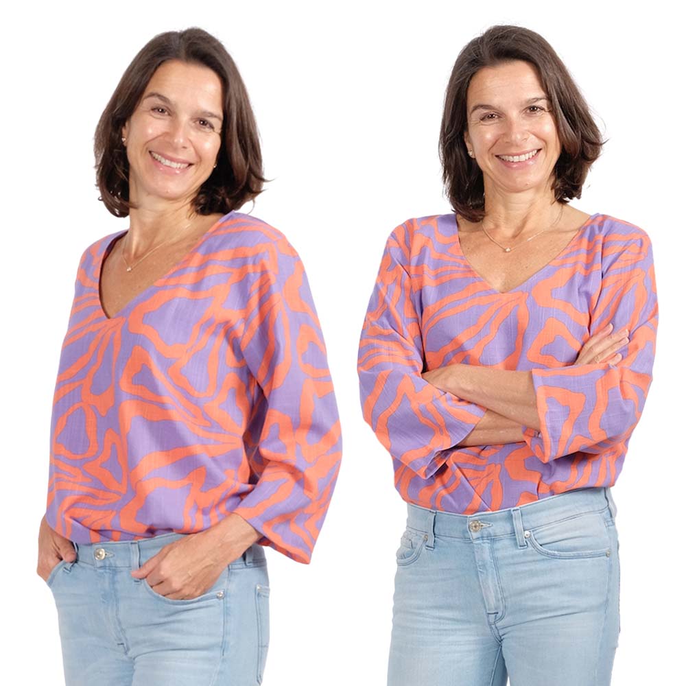 PAPIERSCHNITTMUSTER, Tunika “GRETA”, Gr. 158 – Damengr. 46 – Bild 3