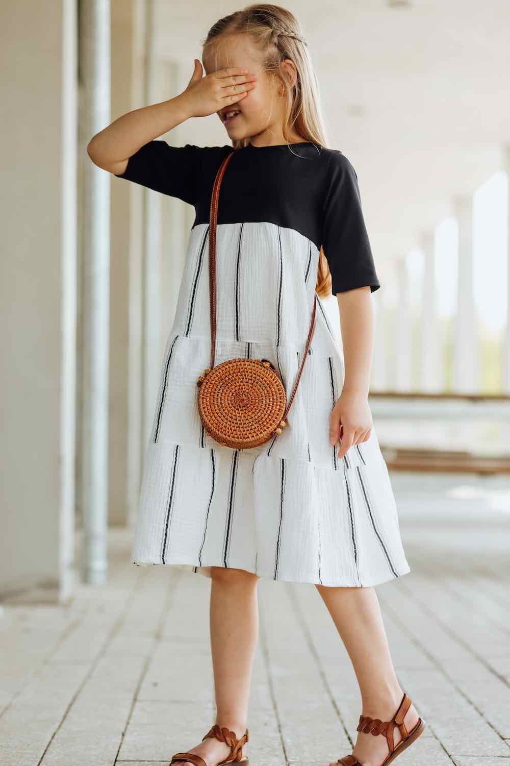 Kleid, Stufenkleid “Hera”, Gr. 62 – 104 – Bild 6