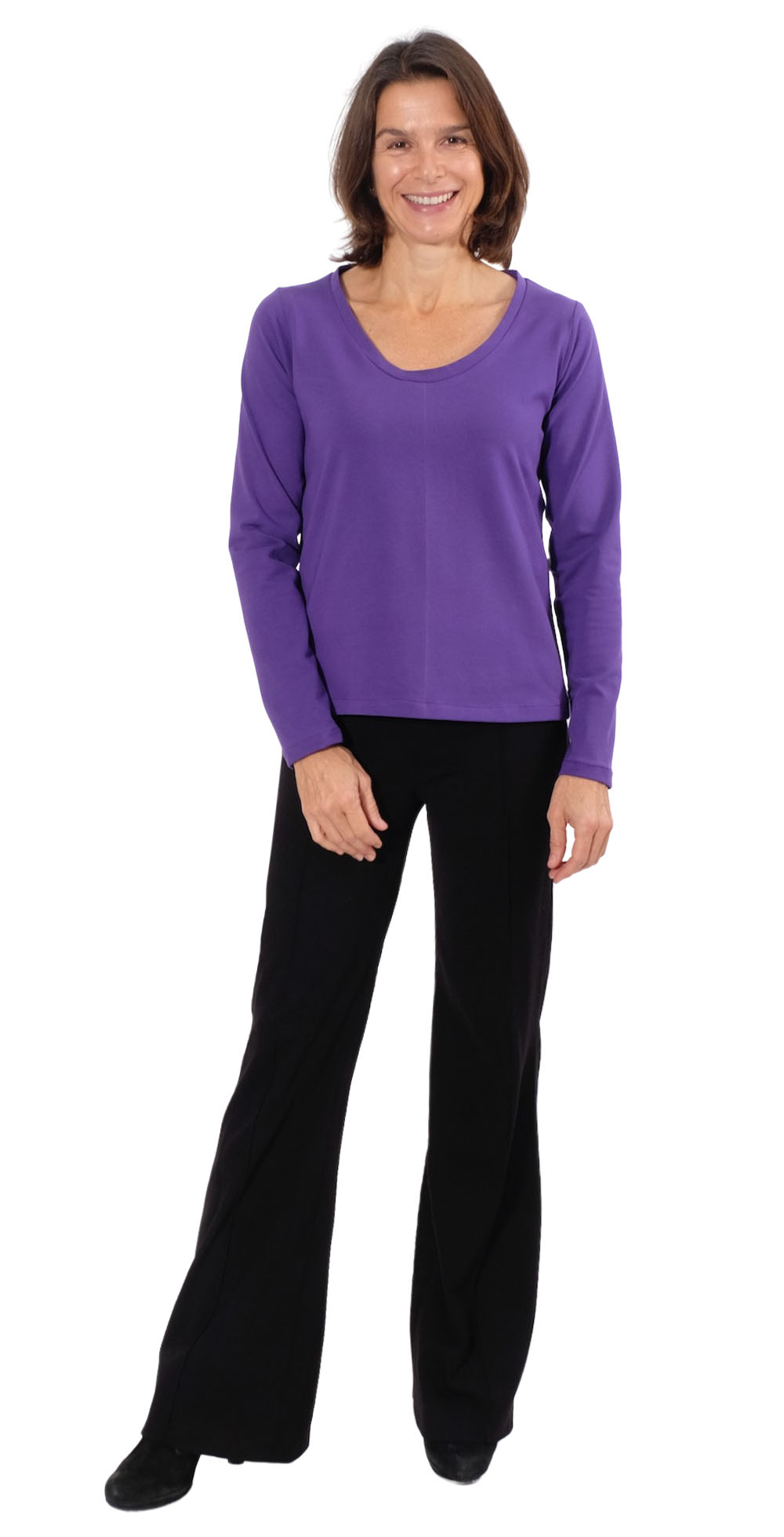 Hose mit Biese “UBBA”, Gr. 158 – Damengr. 46 – Bild 6