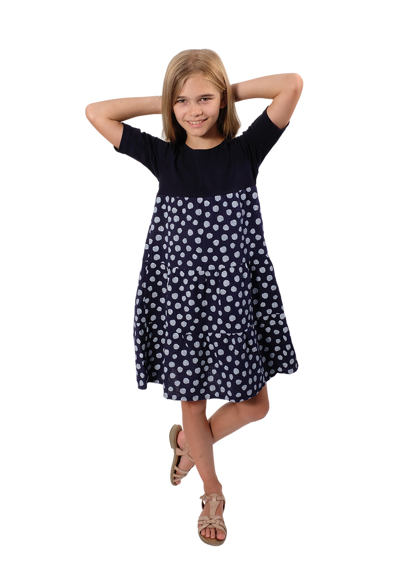 Kleid, Stufenkleid “Hera”, Gr. 62 – 104 – Bild 5