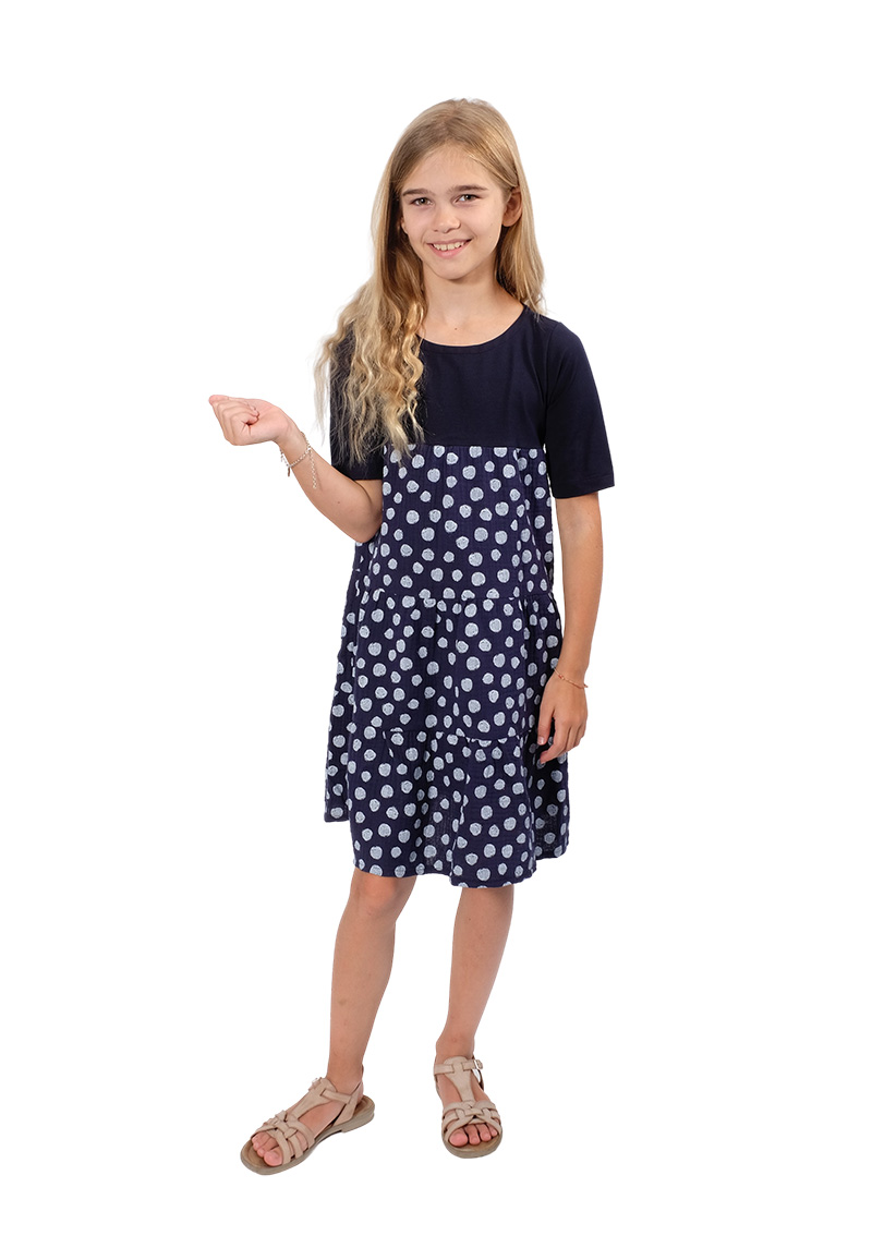 Kleid, Stufenkleid “Hera”, Gr. 62 – 104 – Bild 4