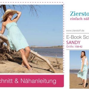 Sommerkleid “SANDY”, Gr. 158 – Damengr. 46 [Digital]