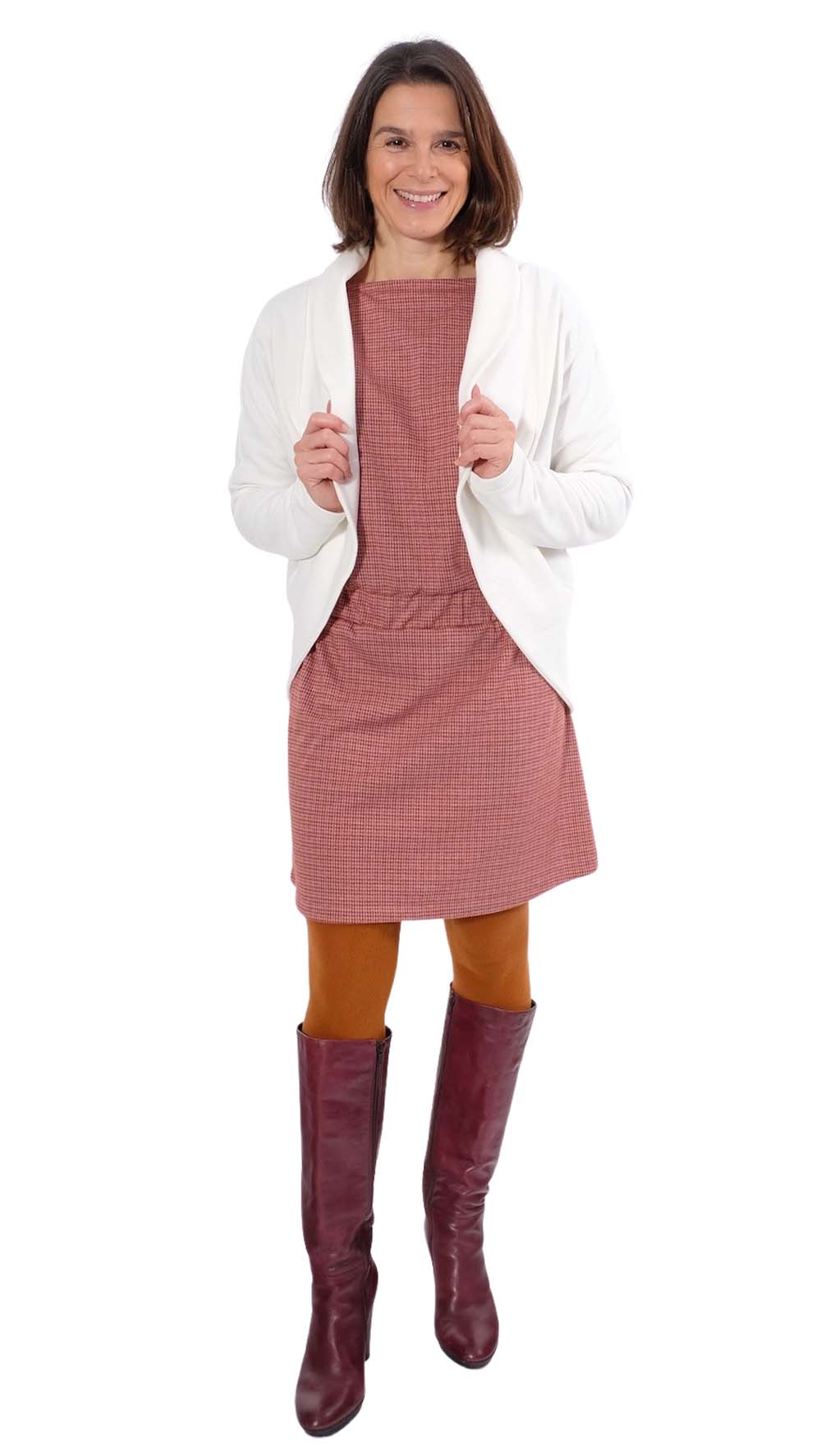 Schnittmuster auf Papier, Bolero, legere Jacke “MELISSA”, Gr. 158 – Damengr. 46 – Bild 5