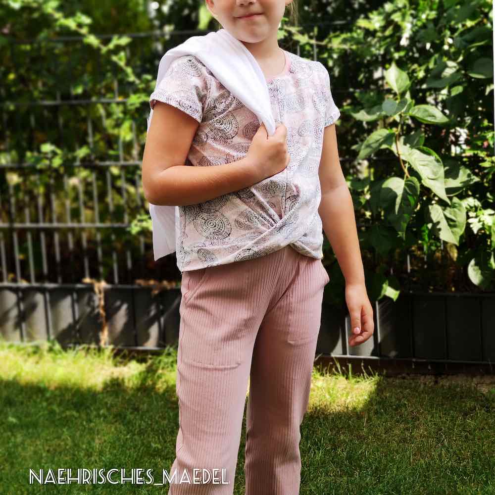 Jersey, weicher Rippenjersey, Blau – Bild 5