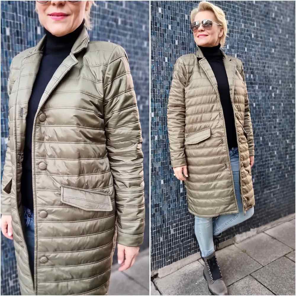 Stepper – Steppstoff, Mantelstoff, Lila unifarben – Bild 3