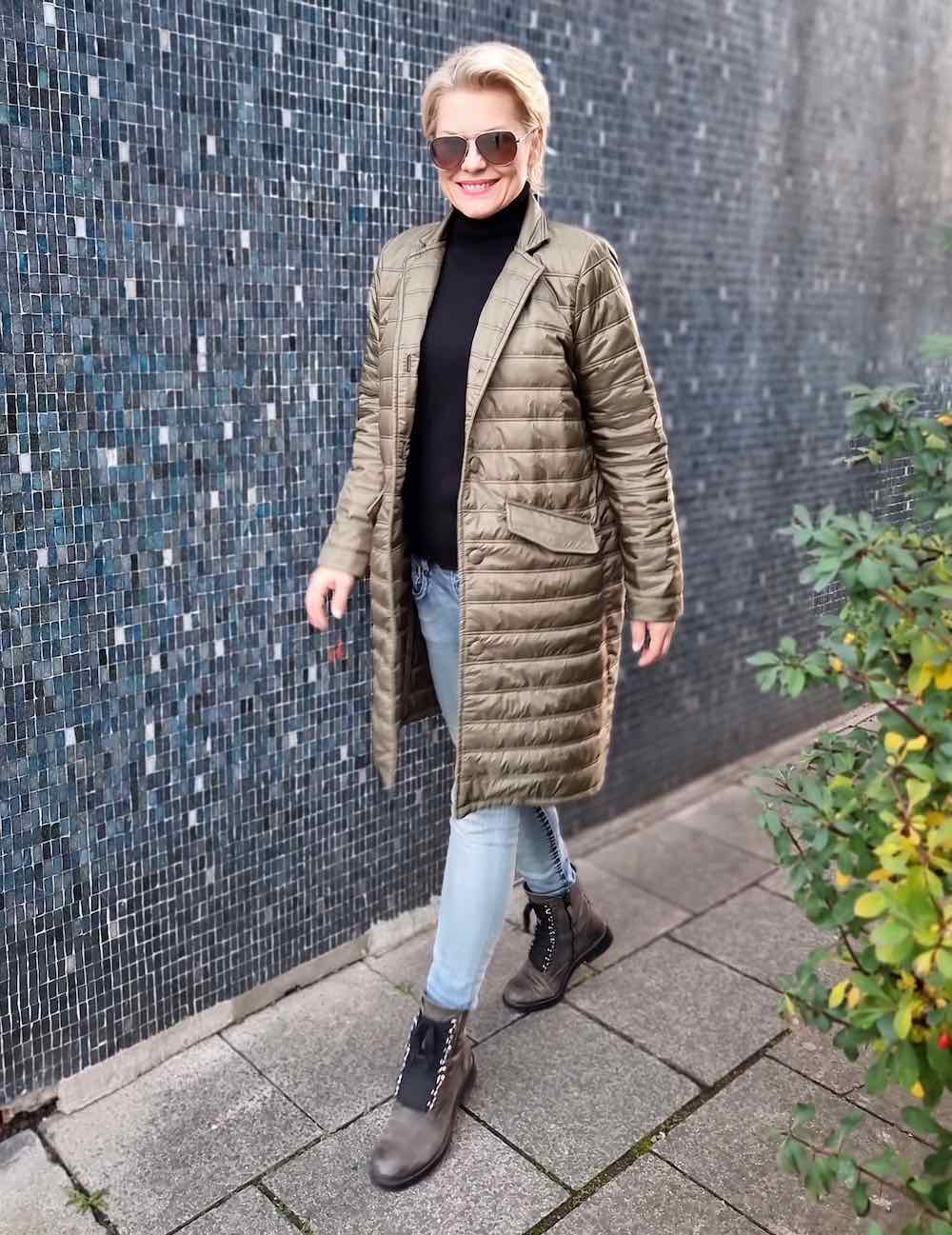 Stepper – Steppstoff, Mantelstoff, Lila unifarben – Bild 5